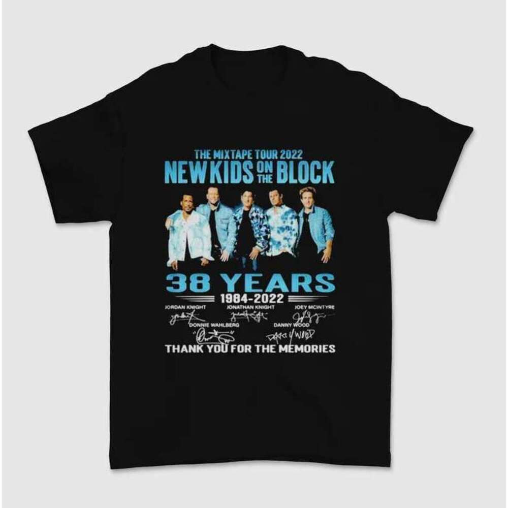 The Mixtape Tour 2022 Nkotb 38 Years 1984 2022 T Shirt Merch 1 Shirt